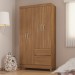 Guarda-Roupa 4 Portas Lótus Amêndola Touch - Demóbile