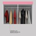 Guarda-Roupa 4 Portas Lótus Branco/Rosa - Demóbile