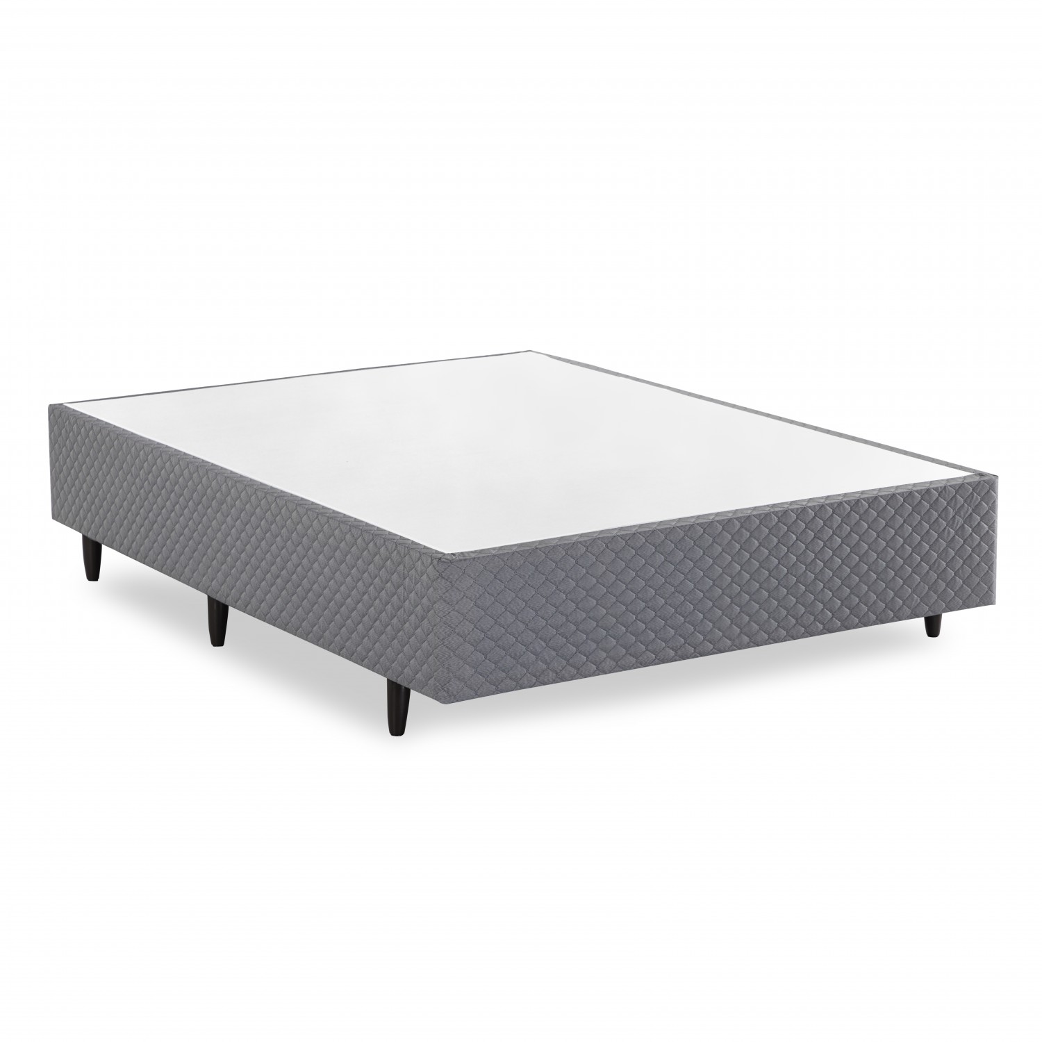 Box Rigido Casal 138x188x28 Black 11358 - Herval Box Rigido Casal 138x188x28 Black 11358 - Herval