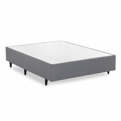 Box Rigido Casal 138x188x28 Black  11358 - Herval