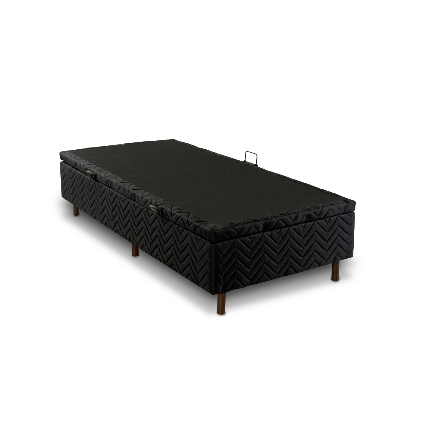 Box Baú 088x188x30 Poliester Preto - Kappesberg Box Baú 088x188x30 Poliester Preto - Kappesberg