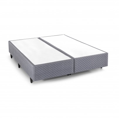 Box Rigido King Size 192x203x28 Black  11358 - Herval