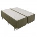 Box Rigido Idea King  192x188x28  Suede Verde  - Herval