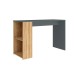 Mesa Complementar Simples com 1 Prateleira Mel/Petróleo Mb 1060 - Móvel Bento