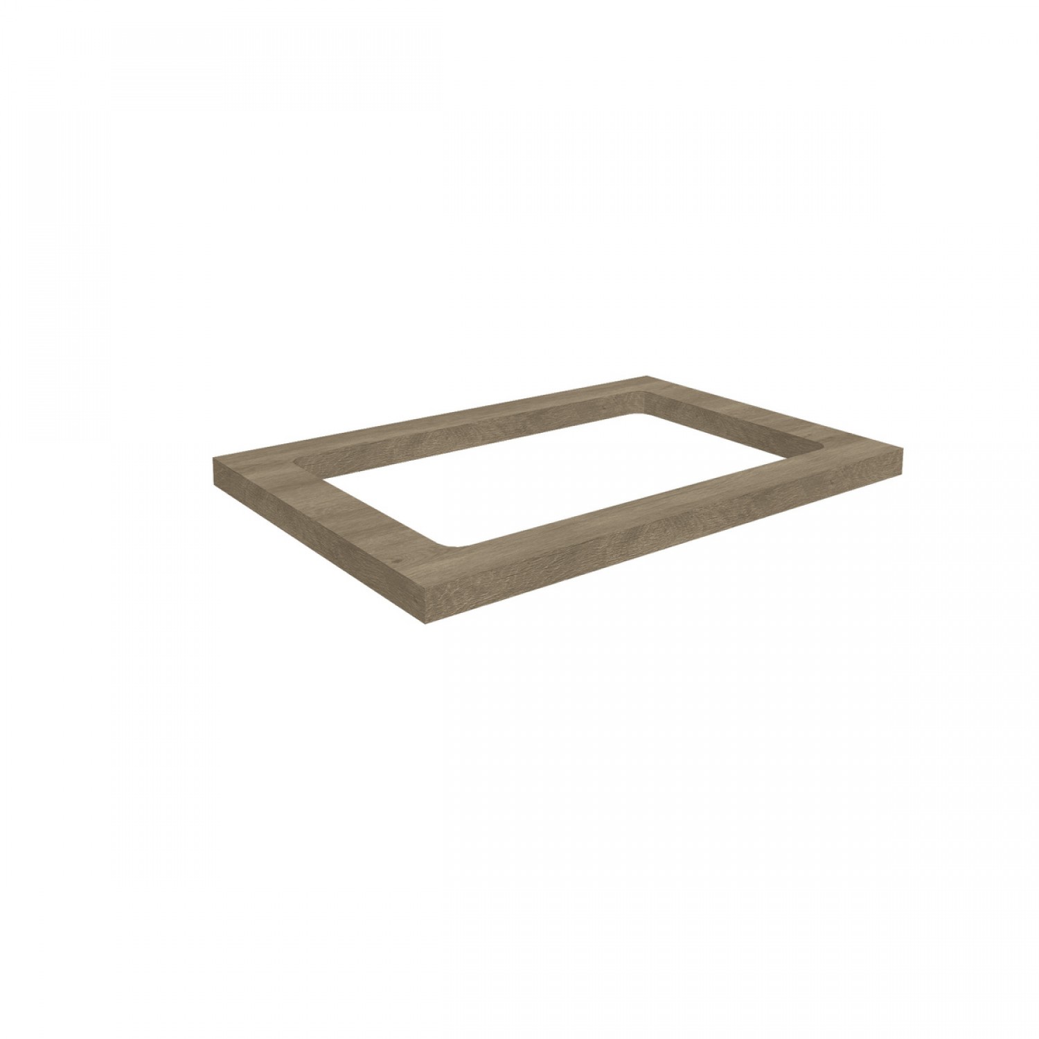 Tampo para Fogão Cooktop de 800mm Nogal de Madeira - Kappesberg Tampo para Fogão Cooktop de 800mm Nogal de Madeira - Kappesberg