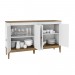 Apararado Colonial 4 Portas Freijó/Branco Mb 1014 - Móvel Bento