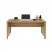 Mesa para Escritório 163cm Me4109 Amêndoa - Tecnomobili