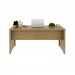 Mesa para Escritório 163cm Me4109 Amêndoa - Tecnomobili