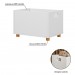 Caixa de Brinquedos Montessoriana Branco - Olivar Móveis