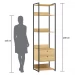 Closet Estante Industrial 2 Gavetas 5 Prateleiras Pinus - Olivar Móveis