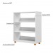 Estante Montessoriana 4 Prateleiras Branco - Olivar Móveis