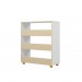 Estante Montessoriana 4 Prateleiras Branco - Olivar Móveis