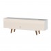 Rack Vintage óregon Até 60 Polegadas 1 Porta Branco - Olivar Móveis