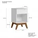 Mesa de Cabeceira Pequena Retrô Alpi - Branco