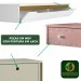 Mesa de Cabeceira Retro Plus 1 Gaveta Branco - Olivar Móveis