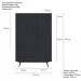 Conjunto Quarto Retro Plus Adulto - Preto