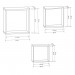 Conjunto Nichos Decorativo  Branco - Olivar Móveis