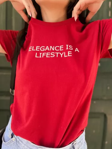 Camiseta Feminina de Algodão Estampada Lifestyle