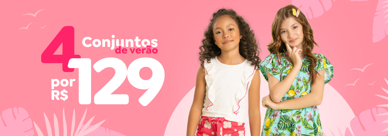 4 Conjuntos por 129