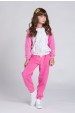 Conjunto Feminino Infantil Superstar Rosa