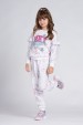 Conjunto Feminino Infantil Hey Fabulous Branco