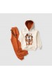 Conjunto Masculino Infantil Bear Pizza Off White