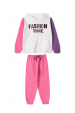 Conjunto Feminino Infantil Fashion Time Branco