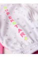 Conjunto Feminino Infantil Superstar Rosa