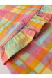 Vestido Feminino Xadrez Rosa