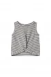 Conjunto Feminino Infantil Listrado com Glitter