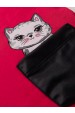 Vestido Feminino Infantil Gatinho