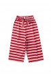 Conjunto Feminino Infantil Pantacourt Listrado