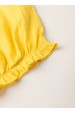 Conjunto Feminino Infantil Margaridas Amarelo