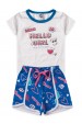 Conjunto Feminino Infantil Hello Girl