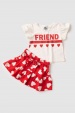 Conjunto Feminino Infantil Friends