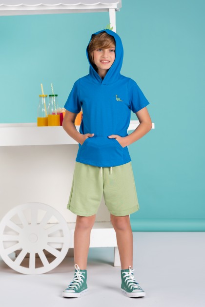 Conjunto Masculino Infantil Dinossauro