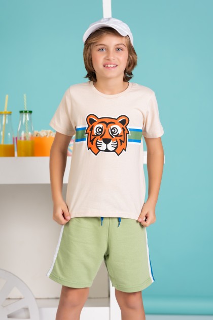 Conjunto Masculino Infantil Tiger