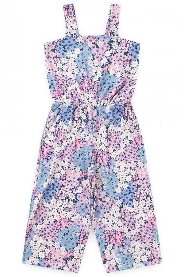 Macacão Infantil Feminino Floral
