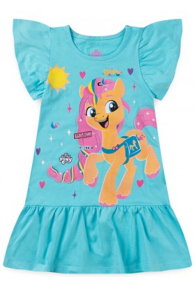 Vestido Feminino Infantil Sunny Day - My Little Pony
