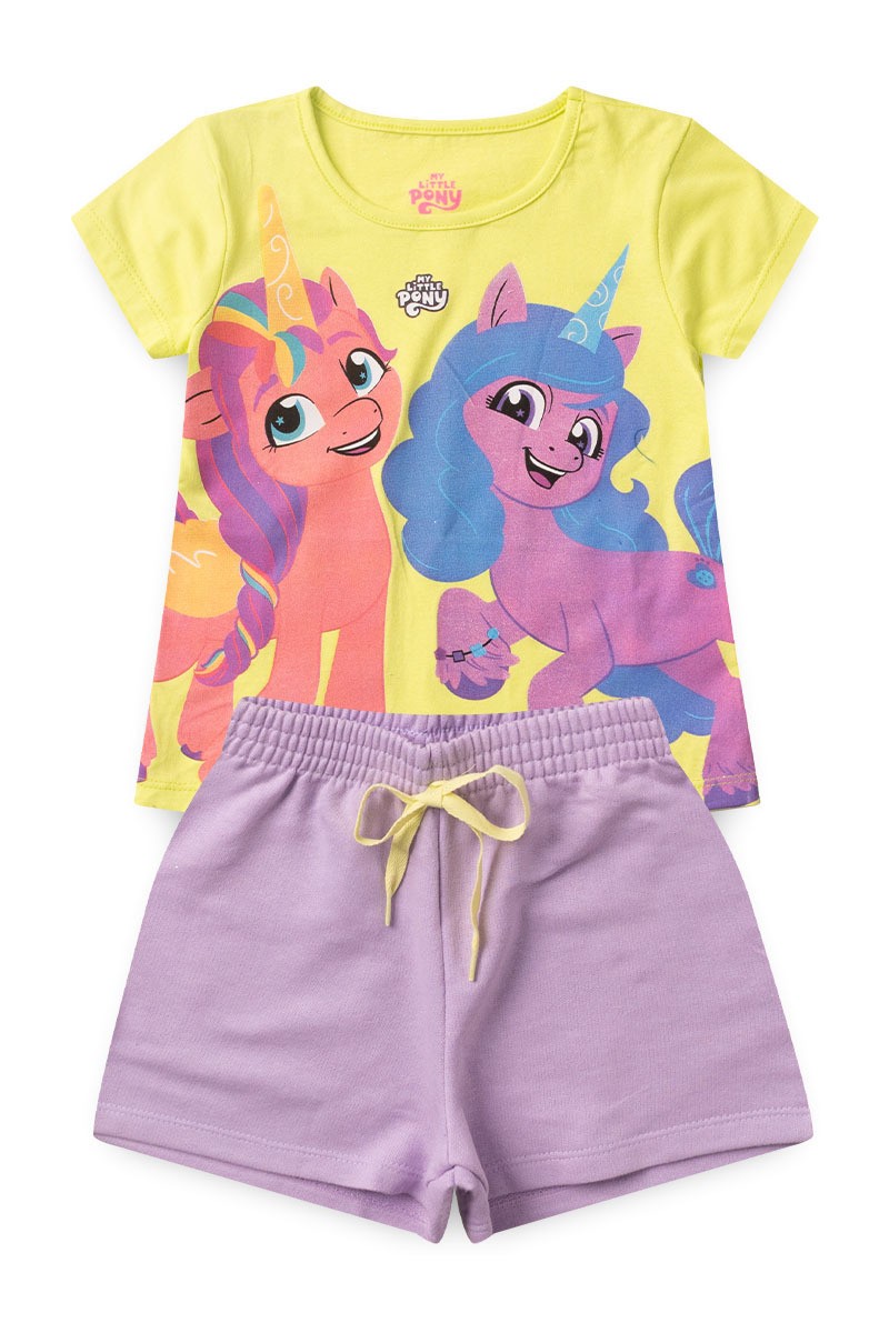 Conjunto Feminino Vamos Brincar - My Little Pony