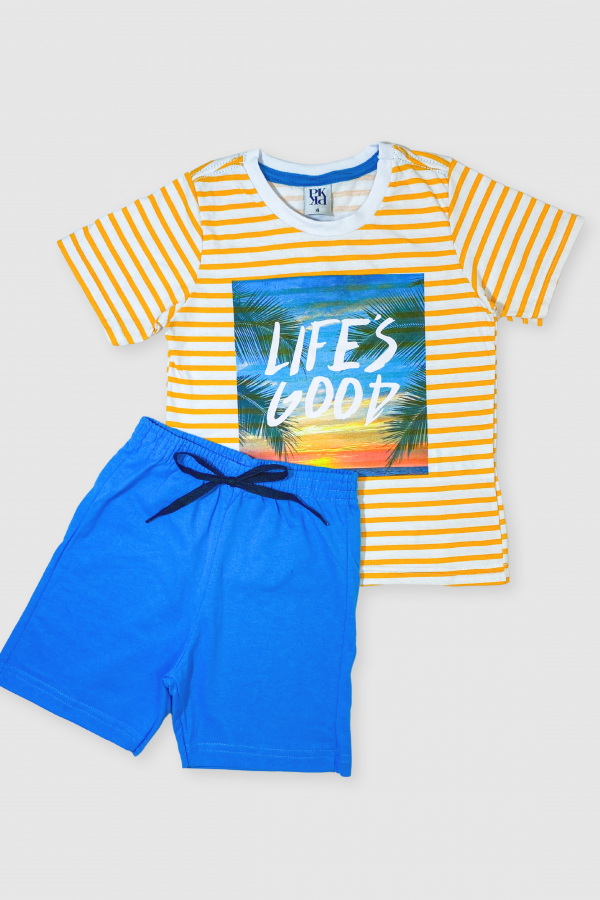 Conjunto Masculino Infantil Lifes Good