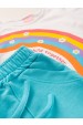 Conjunto Infantil Feminino Arco - íris Encantado