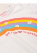 Conjunto Infantil Feminino Arco - íris Encantado
