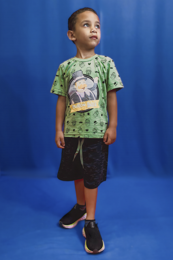 Conjunto Masculino Olá Pessoal - Mundo Bita