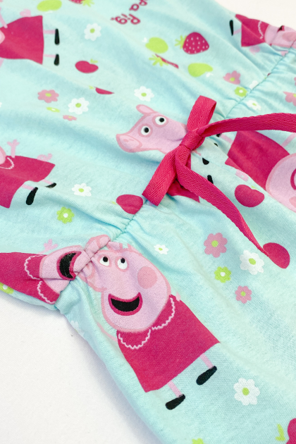 Macaquinho Feminino Infantil Peppa Feliz