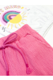 Conjunto Feminino Infantil Básico Cute Girl