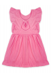 Vestido Feminino Infantil Babado Básico Anarruga