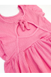 Vestido Feminino Infantil Babado Básico Anarruga