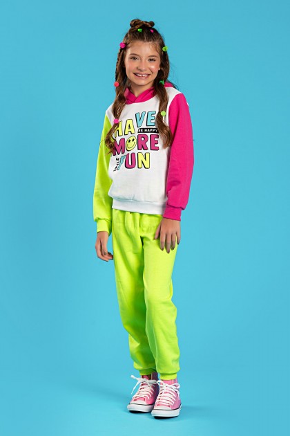 Conjunto Infantil Feminino Smile Fun