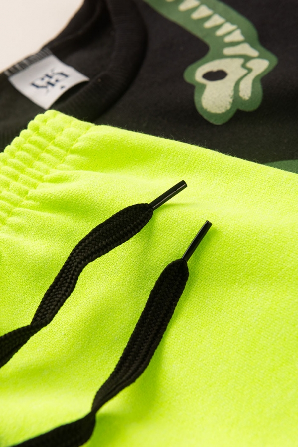 Conjunto Infantil Masculino Dino Esqueleto